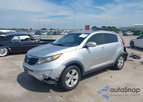 2011 Kia Sportage Lx z USA, uszkodzony, nr VIN KNDPB3A2XB7018719